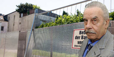 Fritzls Horror-Keller endlich zubetoniert