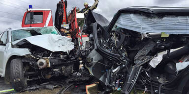 Frontalcrash Waldviertel