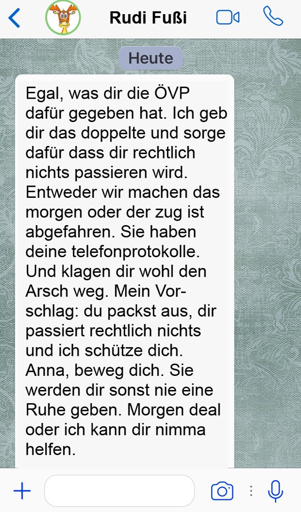 Fußi Whatsapp