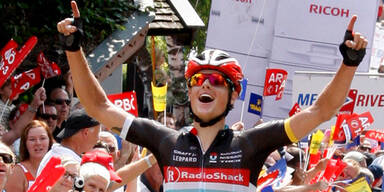 D&auml;ne Fuglsang schl&uuml;pft ins Gelbe Trikot