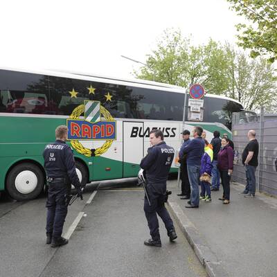 Die Sicherheitsvorkehrungen beim Wr. Derby