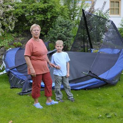 Schwere Unwetter in Österreich