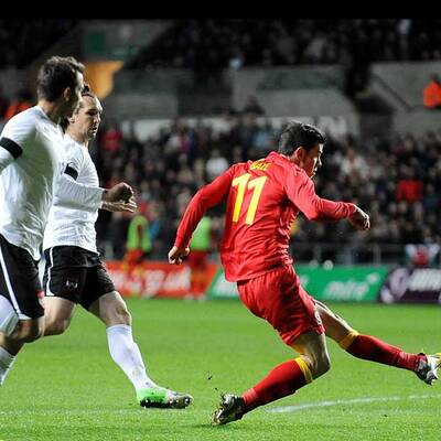 Die Bilder vom Wales-Ländermatch