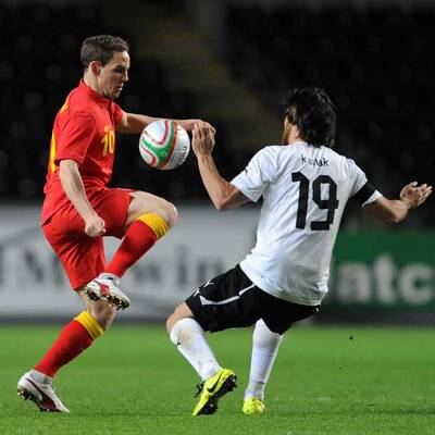 Die Bilder vom Wales-Ländermatch