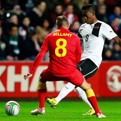 Die Bilder vom Wales-Ländermatch