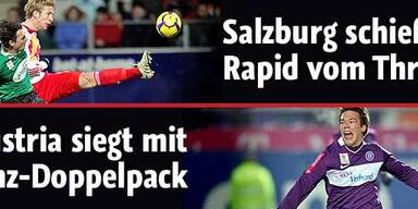 Jankos Bullen stürzen Rapid vom Thron