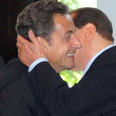 Sichtlich zufriedener Gastgeber