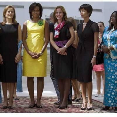 Sichtlich zufriedener Gastgeber