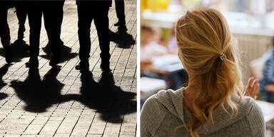 Jugendbande Lehrerin