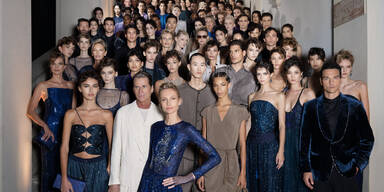 Mailänder Fashion Week: Hollywood verabschiedet sich von Mode-König Giorgio Armani