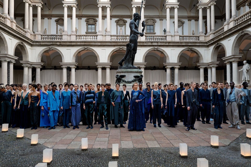 Mailänder Fashion Week: Hollywood verabschiedet sich von Mode-König Giorgio Armani