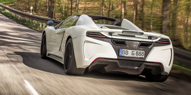 Gemballa würzt den McLaren Spider nach