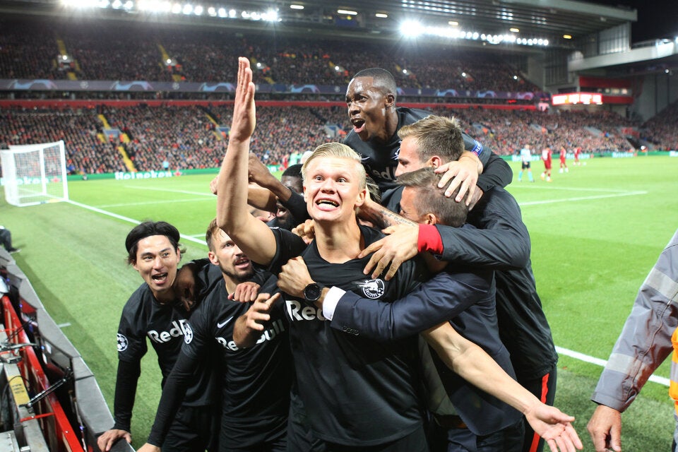 Haaland Salzburg Liverpool