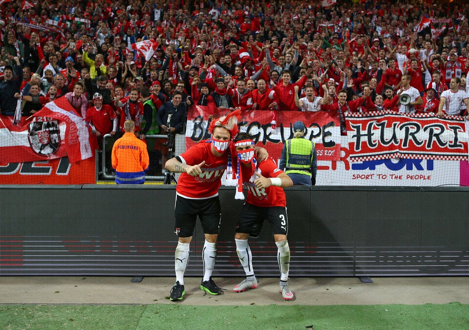 Österreich gegen Schweden