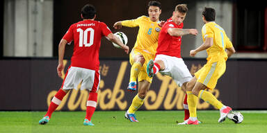 &Ouml;FB-Team in vier Duellen mit Kasachstan bisher ohne Gegentor