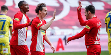 Salzburg ohne Bl&ouml;&szlig;e gegen St. P&ouml;lten