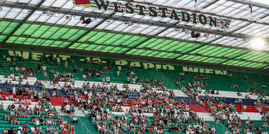 Rapid siegt 1:0 bei Fan-Comeback