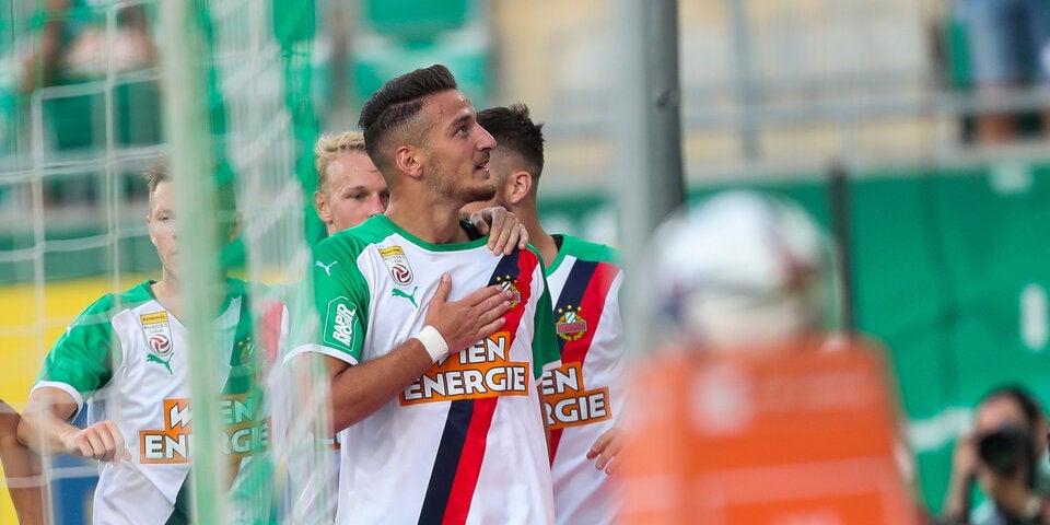 Rapid siegt 1:0 bei Fan-Comeback