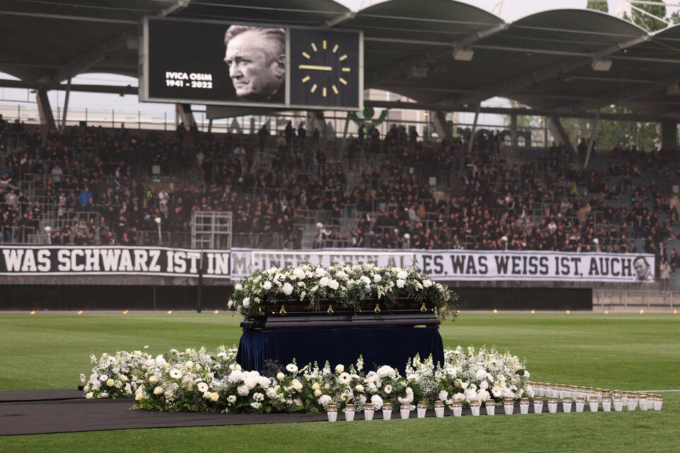 Osim Begräbnis Stadion