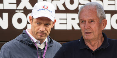 Alexander Wurz Helmut Marko