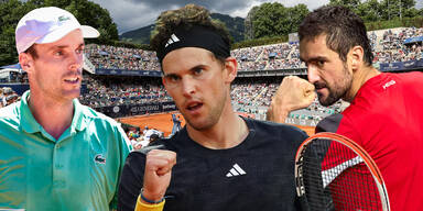 Kitzbühel ATP Tennis Thiem Cilic Bautista Agut