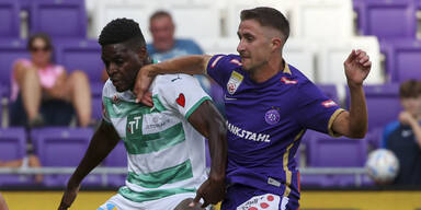 WSG Tirol gegen Austria Wien