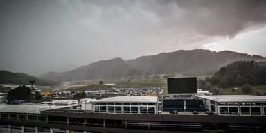 Unwetter legt Spielberg lahm