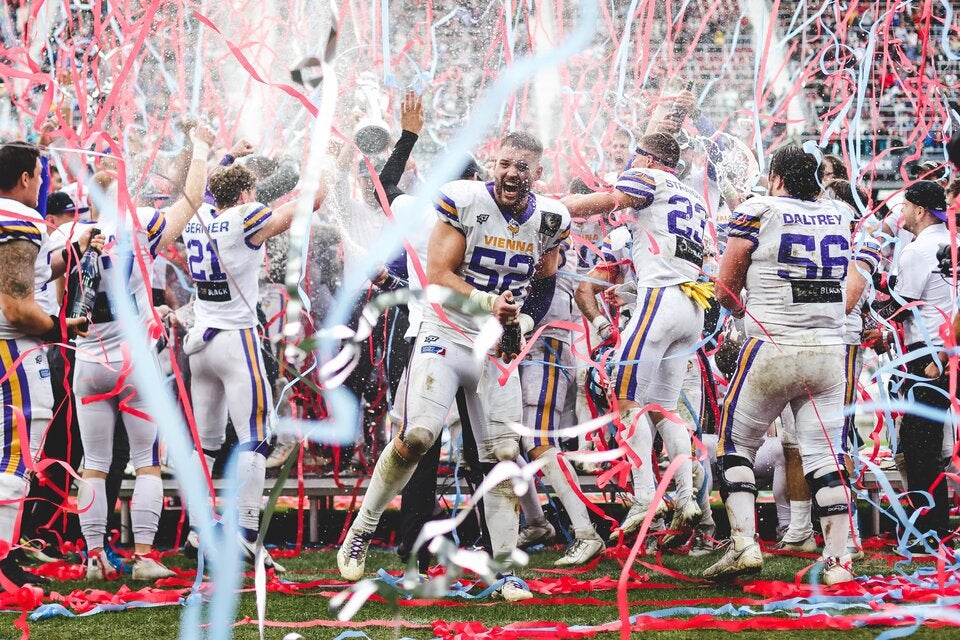 Vienna Vikings erklimmen Europas Football-Thron
