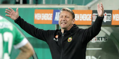 Rapid gegen Hartberg Zoran Barisic