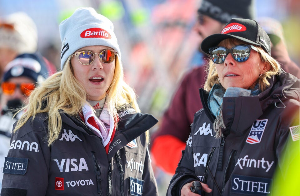 Mikaela und Eileen Shiffrin