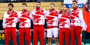 Dominic Thiem J&uuml;rgen Melzer Davis Cup