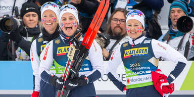 Norwegen Staffel Planica Langlauf