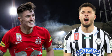 Salzburg gegen Sturm