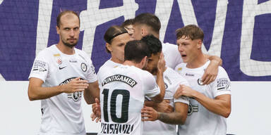 Sturm Graz gegen Austria Wien