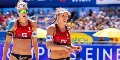 Klinger Schwestern Beachvolleyball EM Wien
