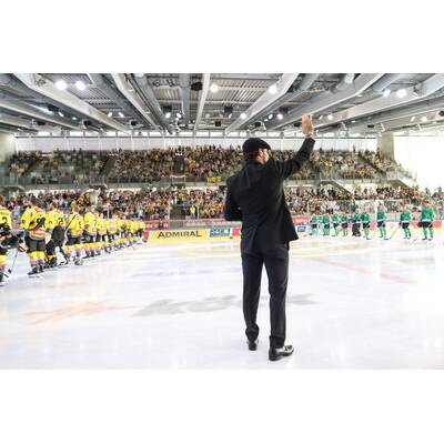 Rotter auf seiner Abschiedstour mit Lakos.