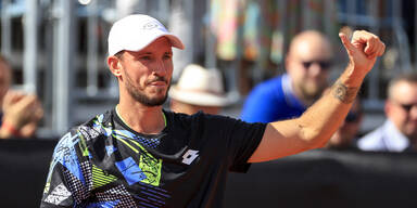 Dennis Novak in Bad Waltersdorf im Halbfinale