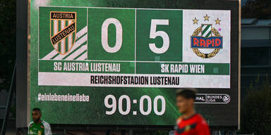 5:0! Rapid-Knoten geplatzt