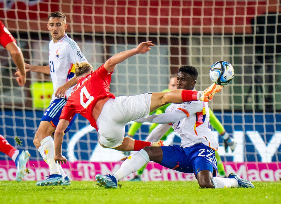 Österreich gegen Belgien EM-Qualifikation