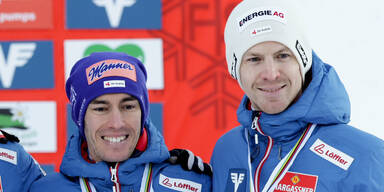 Stefan Kraft und Michael Hayböck
