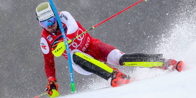 Manuel Feller im Bansko-Slalom