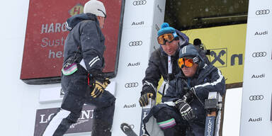 Saalbach Weltcupfinale Abfahrt Absage