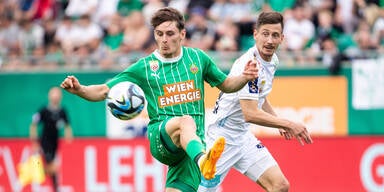 1:1 - Rapid stolpert &uuml;ber Pacult-Elf