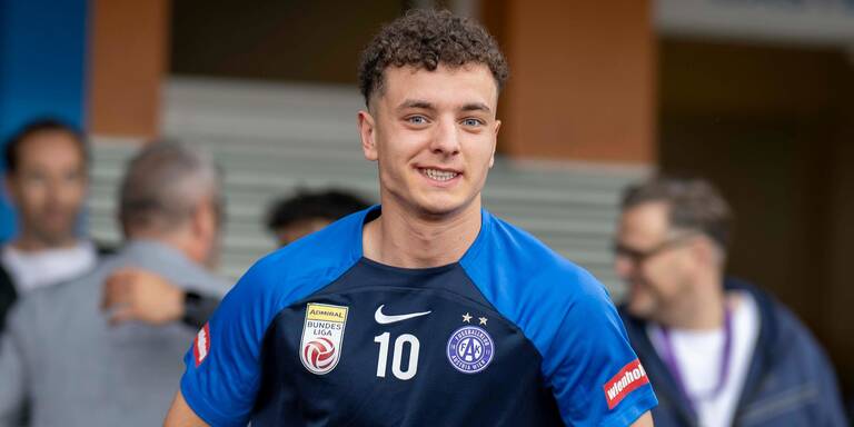 Ex-Austrianer Fisnik Asllani (23) vor Wechsel zum FC Barcelona