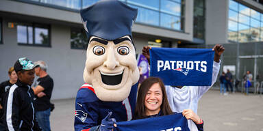 Maskottchen New England Patriots