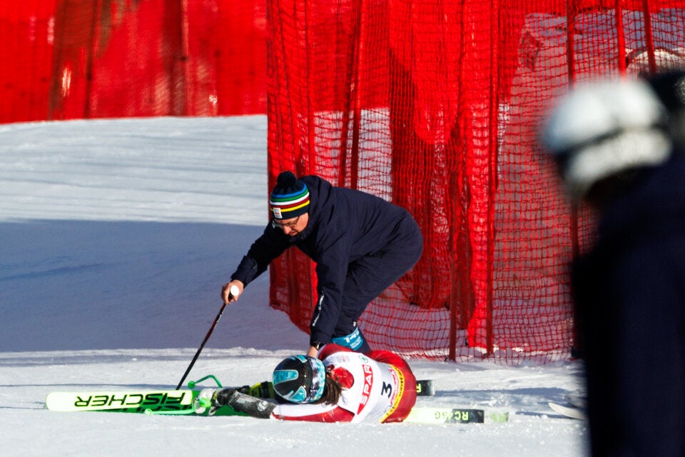 Comeback nach Horror-Sturz! Ricarda Haaser zurück auf Schnee