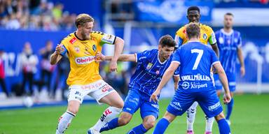 Ried bezwingt Linz im OÖ-Derby mit 2:0