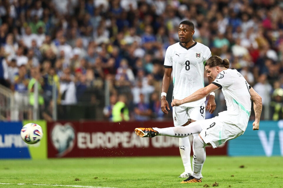 2:1 - ÖFB-Team trotzt Bosnien im Zenica-Hexenkessel