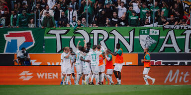 4:1 - Auch WSG kann Tabellenk&ouml;nig Rapid nicht stoppen