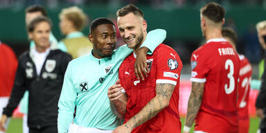 Volle Akkus: Arnautovic (36) schl&auml;gt Alaba (33) bei Einsatzminuten